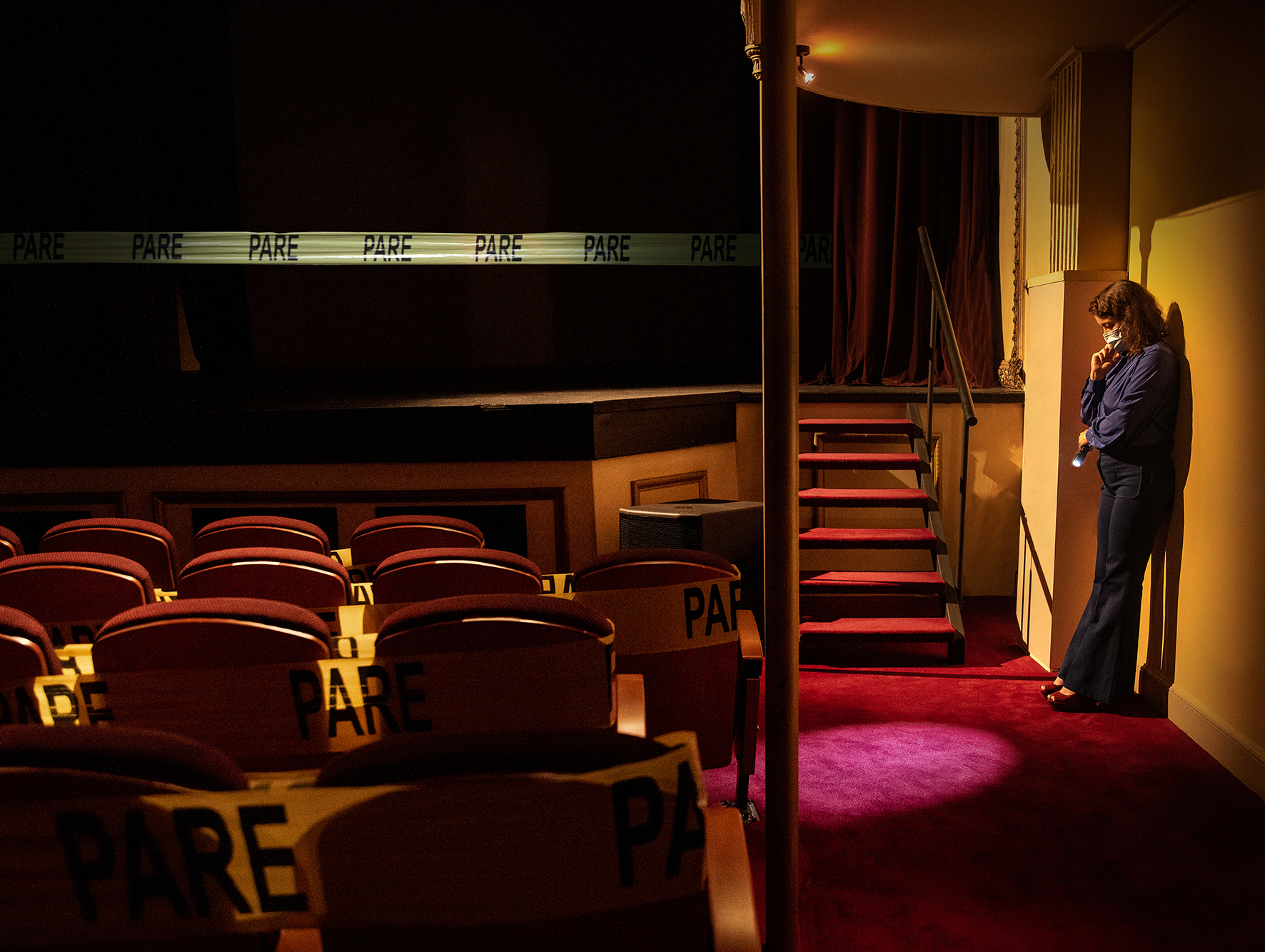 Teatro en Montevideo. Foto: Alejandro Persichetti - Colectivo Primer Ensayo